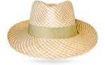 Tear drop handwoven straw hat panama hat uk designer