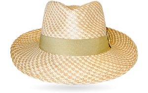 Tear drop handwoven straw hat panama hat uk designer