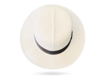 Creased crown panama hat