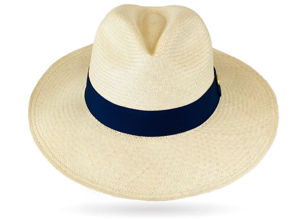 WIDE BRIM PANAMA HAT FOLDABLE FEDORA STRAW