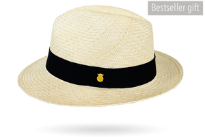 adjustable straw hat natural colour beige