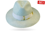 pastel green mint panama hat