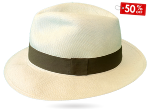 pale green panama hat