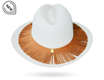 fringe panama hat