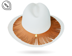 fringe panama hat