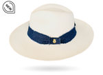 jeans panama hat