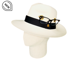 luxurious rollable straw hat