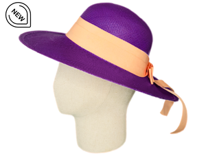 Wide brim panama hat ladies capeline 