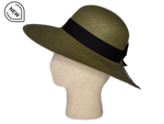 medium brim panama hat woman