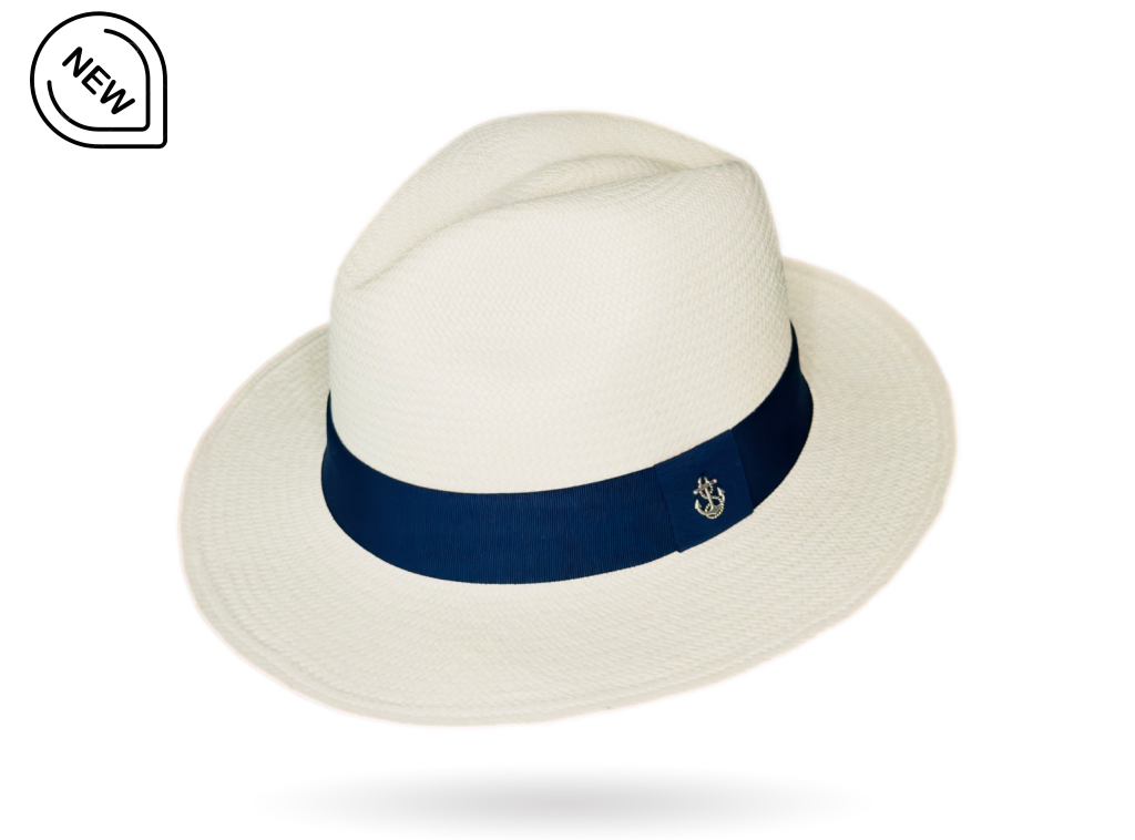 NAUTICAL PANAMA HAT skipper