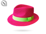 PINK SUMMER HAT TRILBY