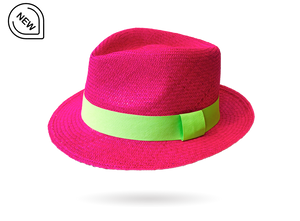 PINK SUMMER HAT TRILBY