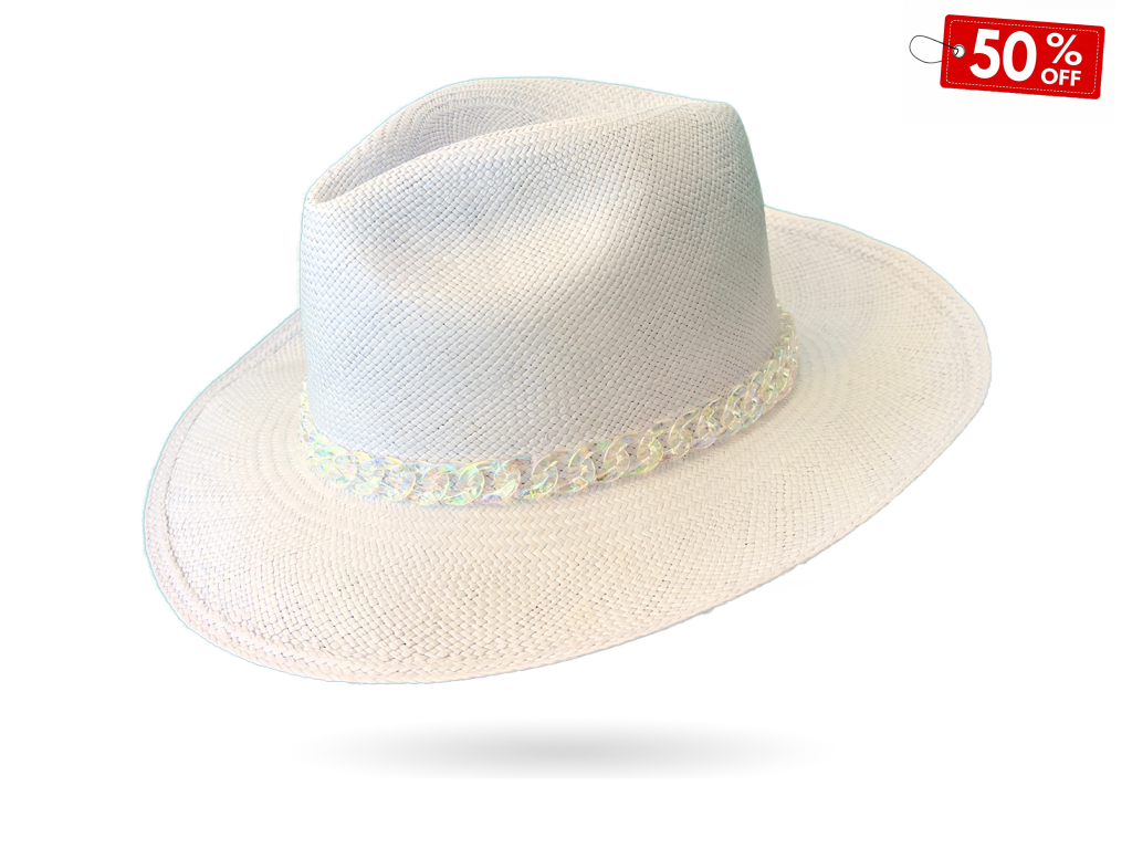 Medium Brim Panama Hat for ladies